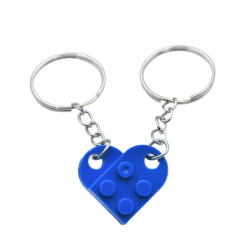 "Lego Heart" Keychains