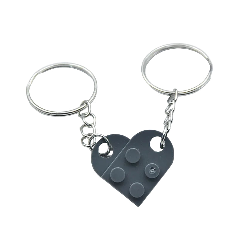 "Lego Heart" Keychains