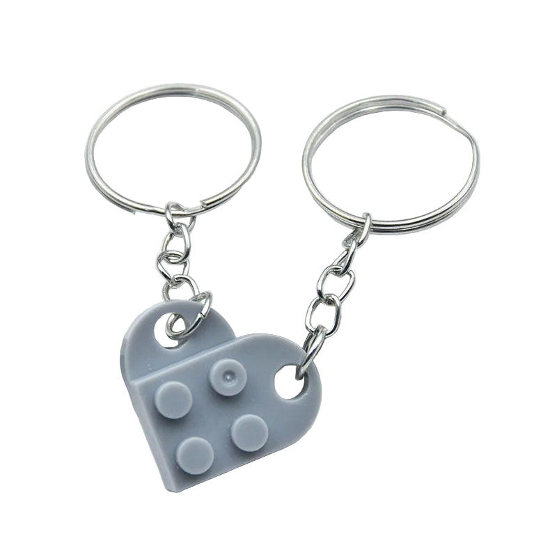 "Lego Heart" Keychains